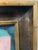 Late 20th Century Late 20th Century Framed and Signed Geometric Abstract Painting For Sale - Image 5 of 7