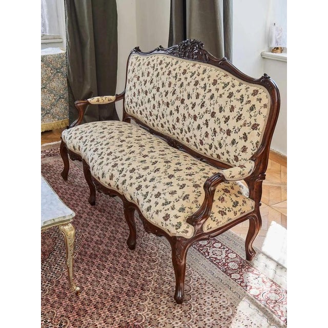 18th Century, Louis XV Sofas, Set of 2 For Sale - Image 3 of 10