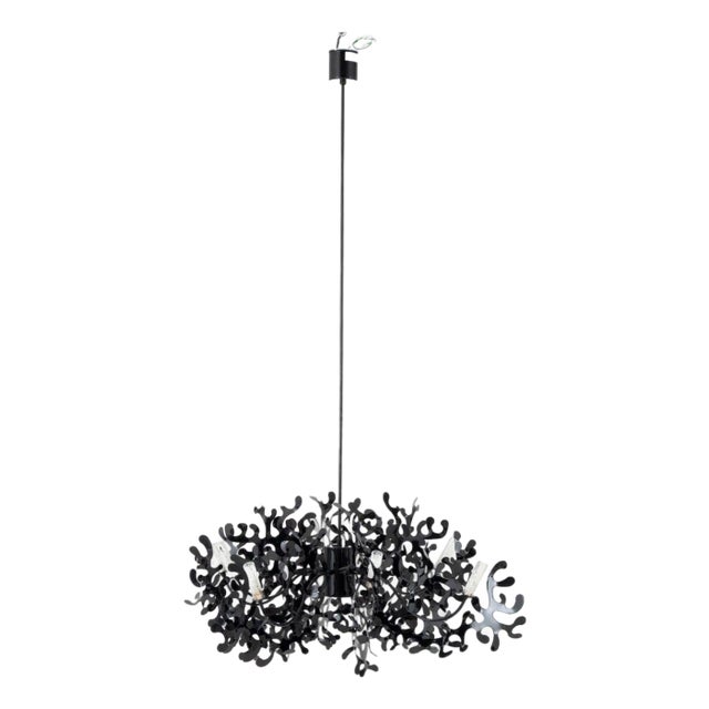 Lumen Center Italia Black Pendant Lamp For Sale