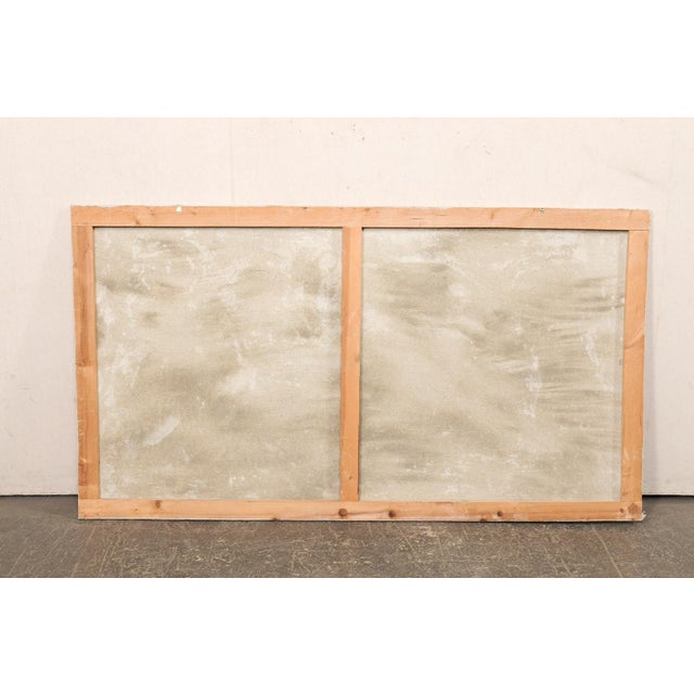Mid 20th Century Italian La Signora & Putti Fresco Painting For Sale - Image 9 of 12