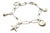 Tiffany & Co. Sterling Silver Elsa Peretti Five-Charm Bracelet 17.08g For Sale