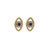 Contemporary Blue Sapphire Diamond & Gold Evil Eye Stud Earrings, A Pair For Sale - Image 3 of 8
