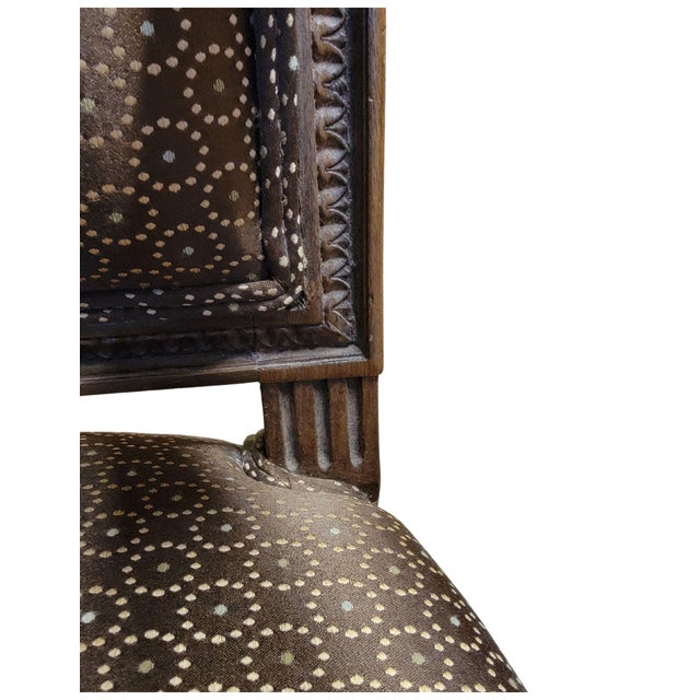 Wood Mid 19th Century A Fine French Walnut Fauteuil For Sale - Image 7 of 9