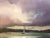 Sailing Under Purple Skies Original Oil Painting by David Beynon Pena For Sale - Image 4 of 6