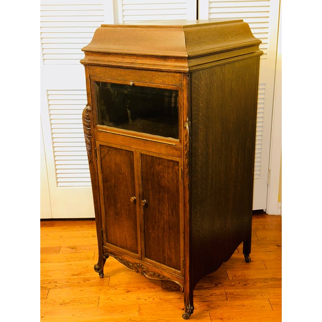 Antique Victrola Mini Bar For Sale - Image 14 of 18