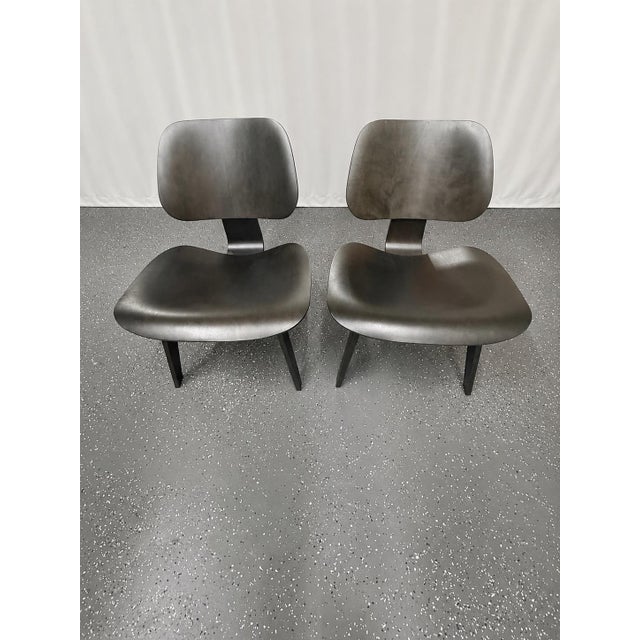 Charles Eames LCW Chairs for Herman Miller (Pair) For Sale In Baton Rouge - Image 6 of 7