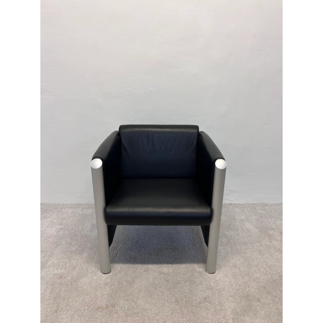 Wilkhahn Klaus Franck and Werner Sauer 830 Cubis Chairs for Wilkhahn - a Pair For Sale - Image 4 of 13