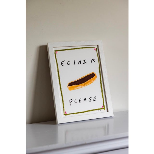 White Pastry Please - Set of 6 A4 Prints by Tatiana Alida For Sale - Image 8 of 9
