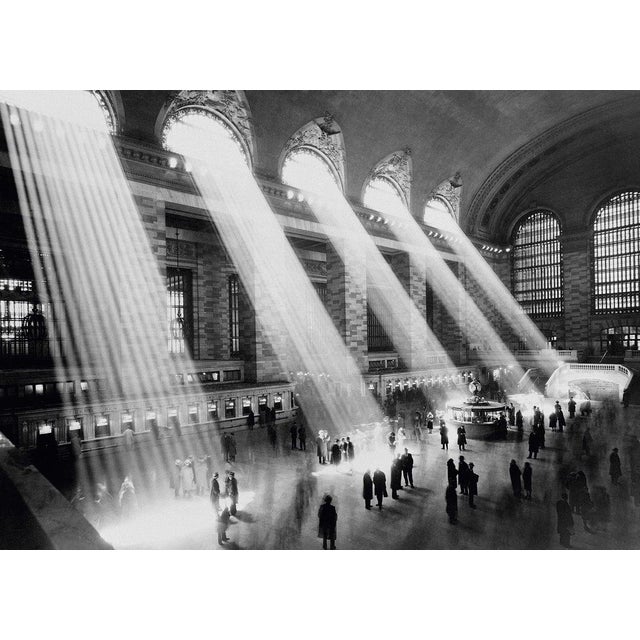 Sun Beams Into Grand Central Station Beams of sunlight streaming through the windows at Grand Central Station, New York...