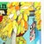 Contemporary Art World Gone Bananas - Original Contemporary Pop Art Mixed Media Painting on Paper by Fabio Coruzzi For Sale - Image 3 of 7