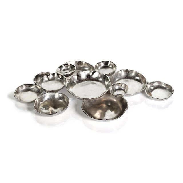 Transform your layout with an abundance of forward-thinking style thanks to this transitional multi-tiered serving bowls...