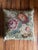 French Country Authentic 19th Century French Needlepoint Pillow, With Down Interior and Velvet Backing. For Sale - Image 3 of 3
