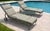 Mid 20th Century Russell Woodard Wrought Iron Chaise Loungers With Removable Service Table, Attributed For Sale - Image 14 of 14