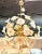 Metal Murano Glass and Brass Sputnik Chandelier For Sale - Image 7 of 7