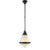 Thomas O'Brien for Visual Comfort Signature Gale Small Pendant in Bronze with White Glass For Sale