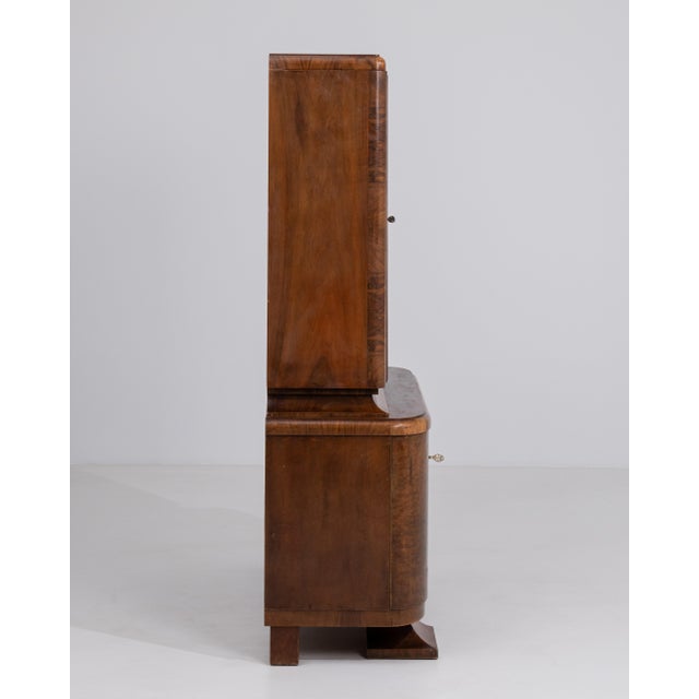 Art Deco Display Cabinet, Antique, France, Circa 1920 For Sale - Image 9 of 16