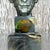 Vintage Patinated Metal Bust of Man For Sale - Image 9 of 13