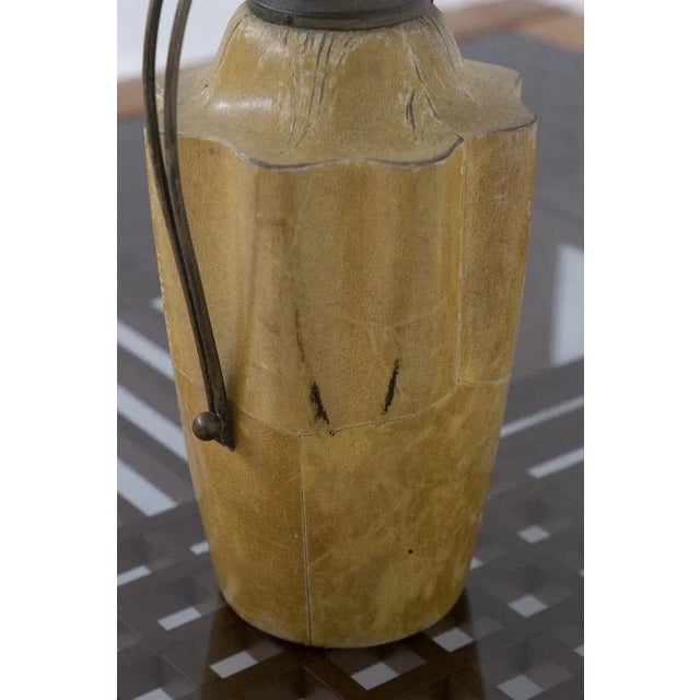 Vintage Italian Parchment Jug from Distillery Moroni, 1970s For Sale - Image 4 of 7