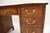 Burr Walnut and Leather Top Pedestal Desk, 1930s For Sale - Image 10 of 11