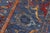 Blue Chic Ziegler Blue Rust Hand-Knotted Wool and Silk Rug - 9'2'' X 12'2'' For Sale - Image 8 of 8
