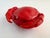 Set of four vintage crab shaped cocottes or ramekins Delightful set of midcentury lidded ceramic pots from Peasant Village...