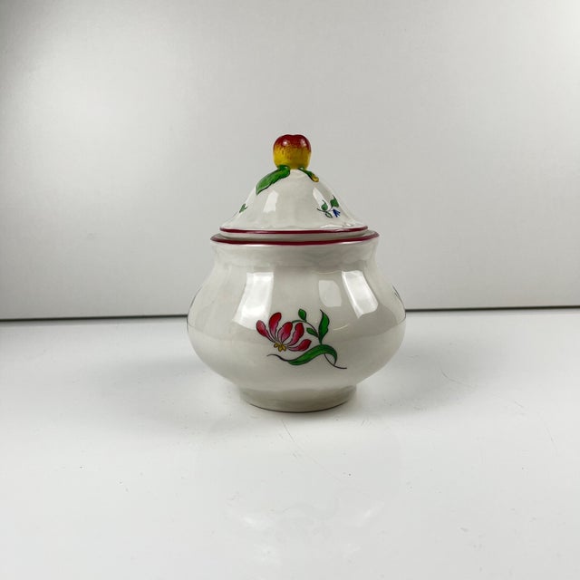 Ceramic Sugar Bowl from KG Lunéville, 1950s For Sale - Image 7 of 10