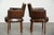 2000 - 2009 Grained Cowhide Dining Chairs in a Dark Color Scheme, Set of 4 For Sale - Image 5 of 15