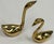 Brass Vintage Pair of Swans* For Sale - Image 4 of 5