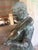 Metropoliton Galleries Attributed Life Size Bronze Garden Statuary of Mozart For Sale - Image 12 of 16
