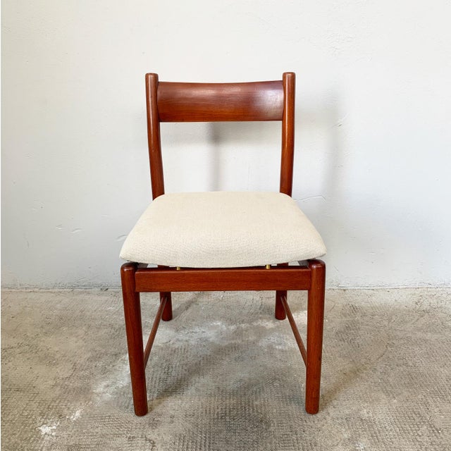 Wood Vintage Teak Chairs by Ilmari Tapiovaara for La Permanente in Cantù, 1960s, Set of 6 For Sale - Image 7 of 14
