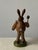 Folk Art German Wooden Rabbit Figures Playing Music, Set of 6 For Sale - Image 6 of 18