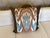 Custom Ikat Pattern Throw Pillow Cover For Sale - Image 4 of 4