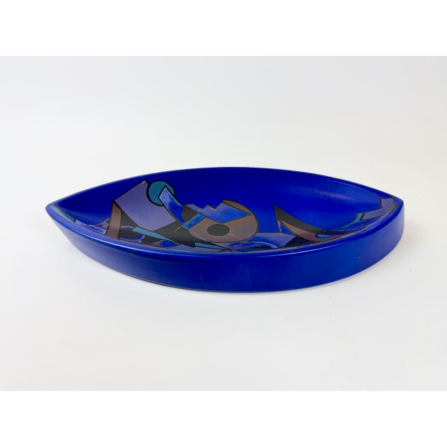 Ceramic Postmodern Ceramic Bowl from Steuler Design, 1980s For Sale - Image 7 of 9