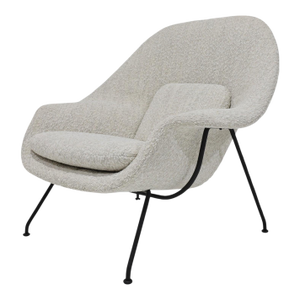Eero Saarinen for Knoll Womb Chair Is Pierre Frey Boucle'