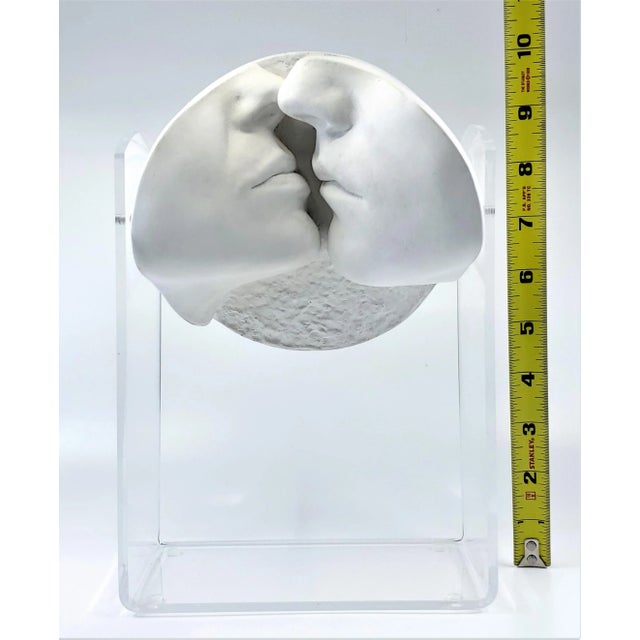Mid-Century Modern Sculpture Bust For Sale - Image 3 of 11