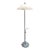 1970's Chrome Enzo Mari & Giancarlo Fassina Adjustable Italian Floor Lamp For Sale