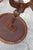 Brown Refinished George II Stye Pie Crust Side Wine Plant Lamp Table, Circa 1890s For Sale - Image 8 of 11