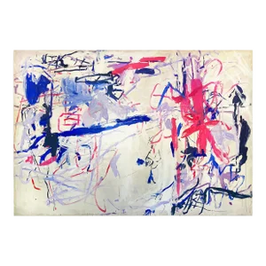 Contemporary Abstract Acrylic on Canvas Painting "Anthology of Passion" by Macha Poynder