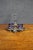 Late 19th Century Double Salt Cellar With Cobalt Blue Glass Liners, Rococo Revival For Sale - Image 9 of 13