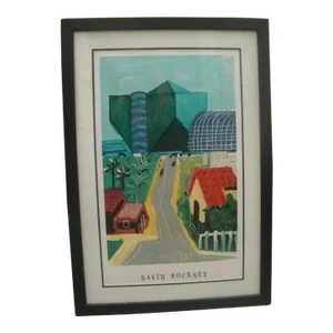 "Hancock Street - West Hollywood 1" 1989 Lithograph by David Hockney