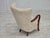 Danish High-Backed Armchair in Sheepskin by Alfred Christensen for Slagelse Møbelværk, 1960s For Sale - Image 11 of 18