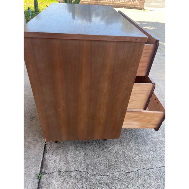 Wood Mid-Century Modern Wood Dresser Mainline by Hooker For Sale - Image 7 of 8