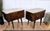Mid-Century Modern Italian Wooden Nightstands with Marble Top, 1950s, Set of 2 For Sale - Image 9 of 11