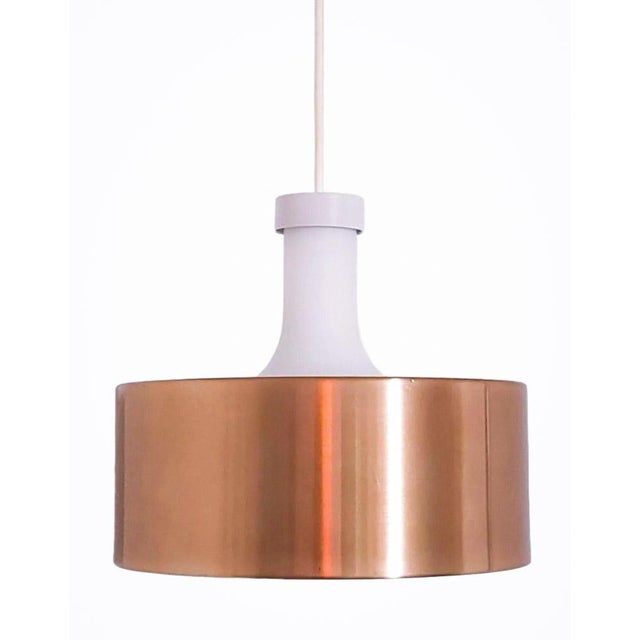 Mid-Century Modern Mid-Century Pendant Lamp in Aluminium and Glass from Staff, Germany, 1970s For Sale - Image 3 of 5