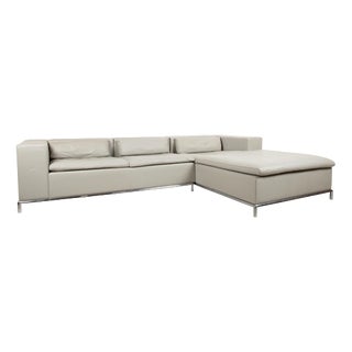 DS-7 Leather Corner Sofa from de Sede For Sale