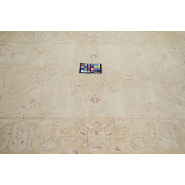 Textile Oushak Rug 4'1'' X 6'1'' For Sale - Image 7 of 9