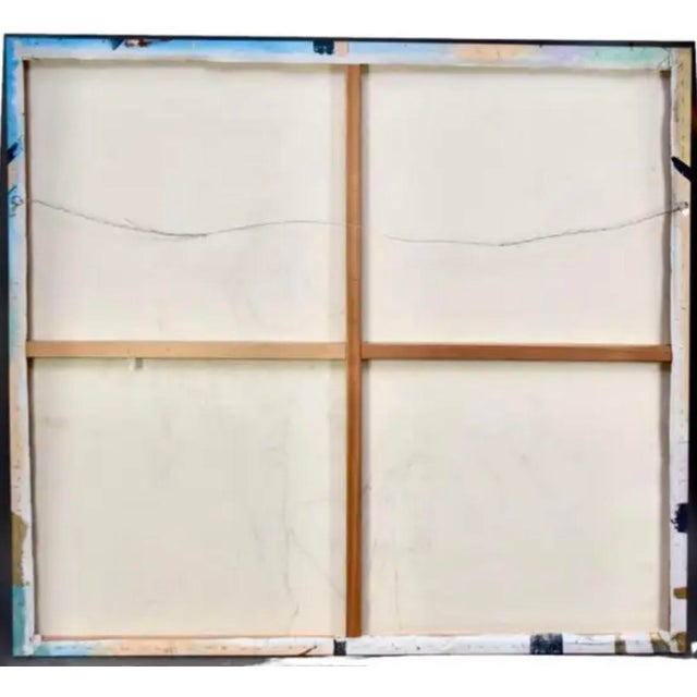 Textile Philip Standish Read Oil on Canvas Painting, "Pavlova" For Sale - Image 7 of 7