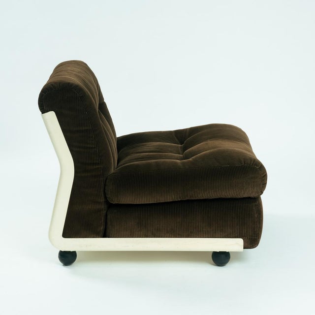 1970s Modular Amanta Seating in Brown Corduroy by Mario Bellini for C&B Italia, 1970s, Set of 2 For Sale - Image 5 of 18