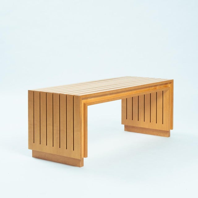Ruudjan Chef Slat Bench Table by Ruud Jan Kokke, the Netherlands, 2000s For Sale - Image 13 of 16