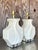 Vintage Boho Glazed Ceramic Wave Lamps - A Pair For Sale - Image 11 of 11